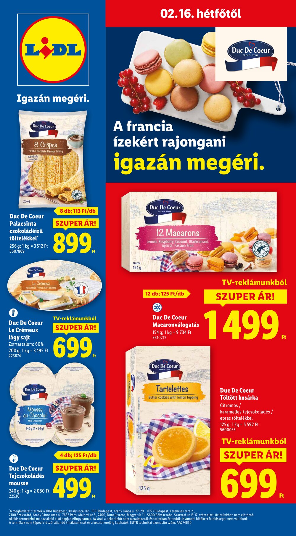 Lidl akciós újság 2026.02.12-től - 62. oldal.