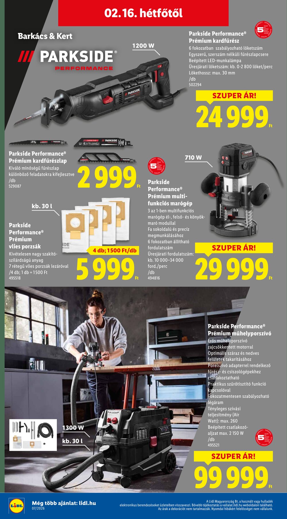 Lidl akciós újság 2026.02.12-től - 18. oldal.