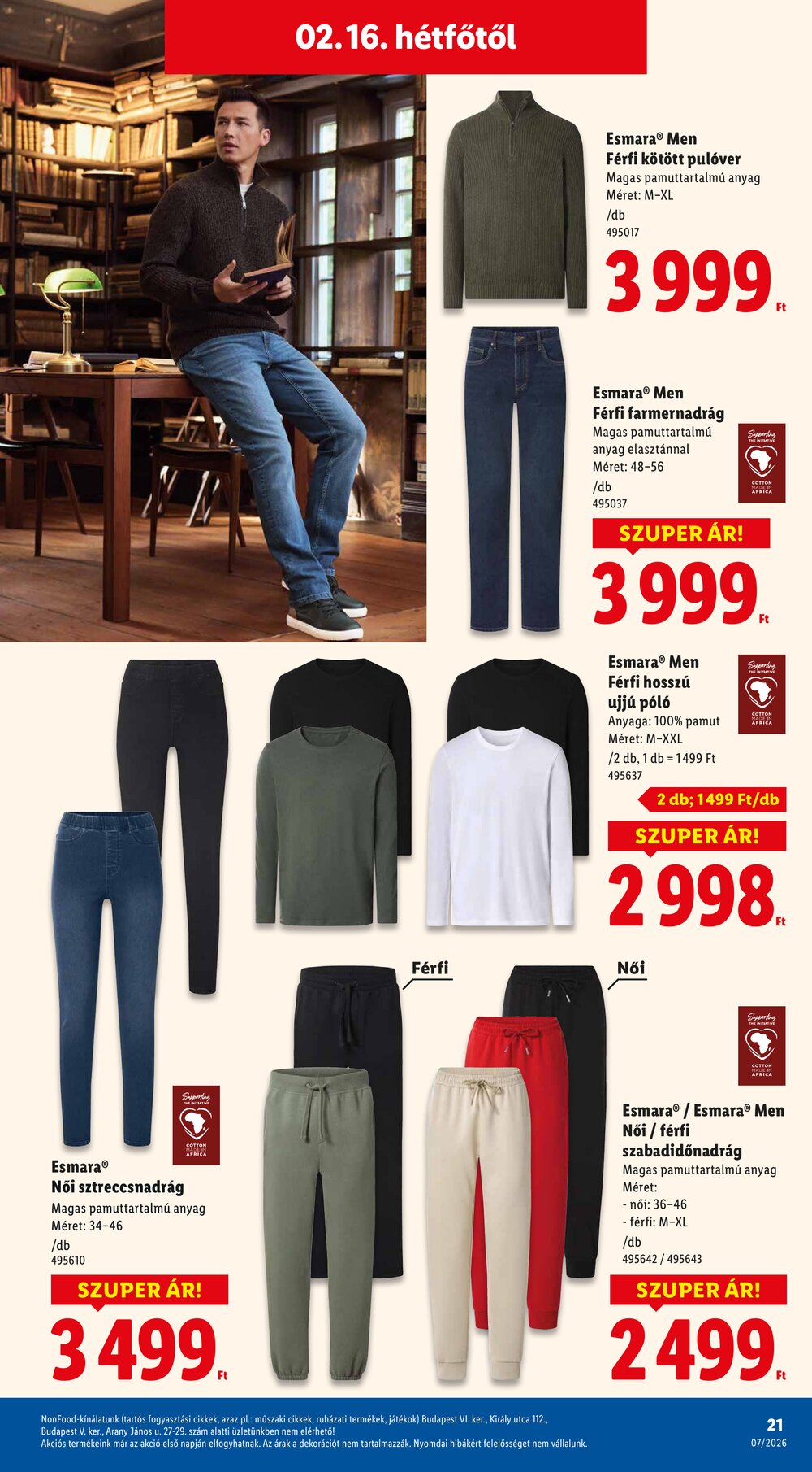 Lidl akciós újság 2026.02.12-től - 21. oldal.