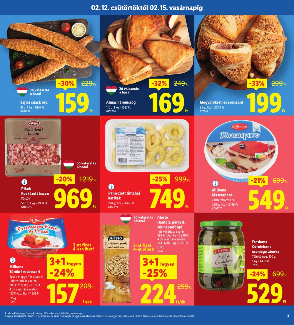 Lidl akciós újság 2026.02.12-től - 3. oldal.
