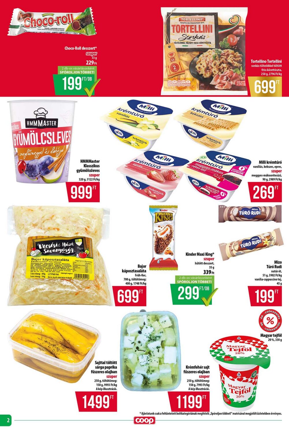 Coop akciós újság 2026.02.12-től - 2. oldal.