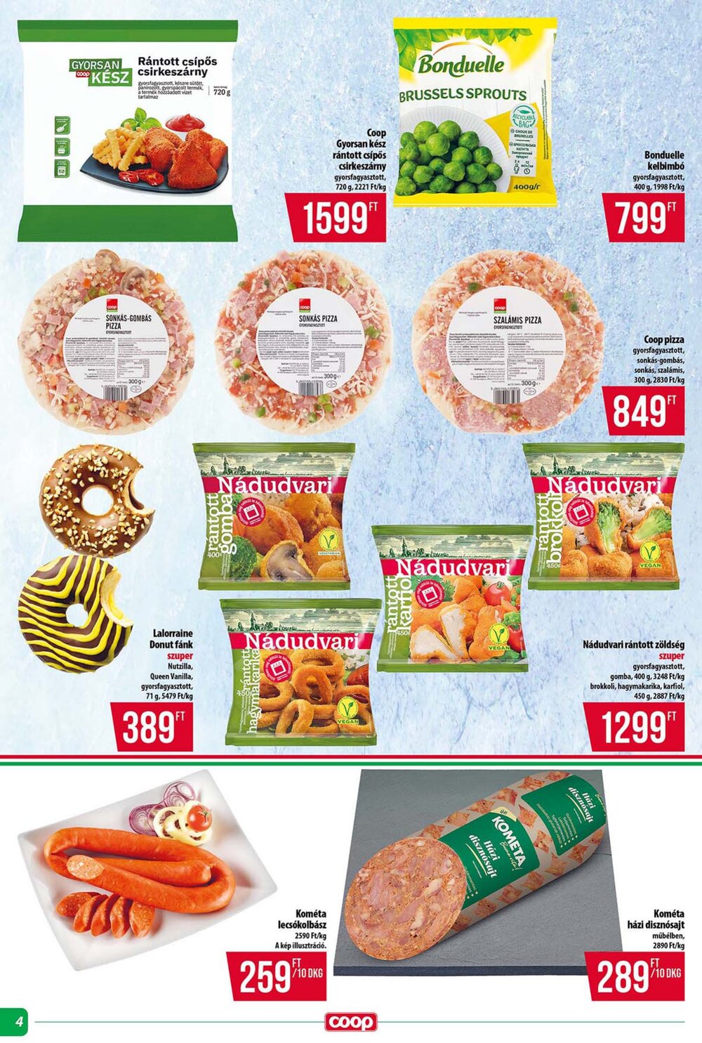 Coop akciós újság 2026.02.12-től - 4. oldal.