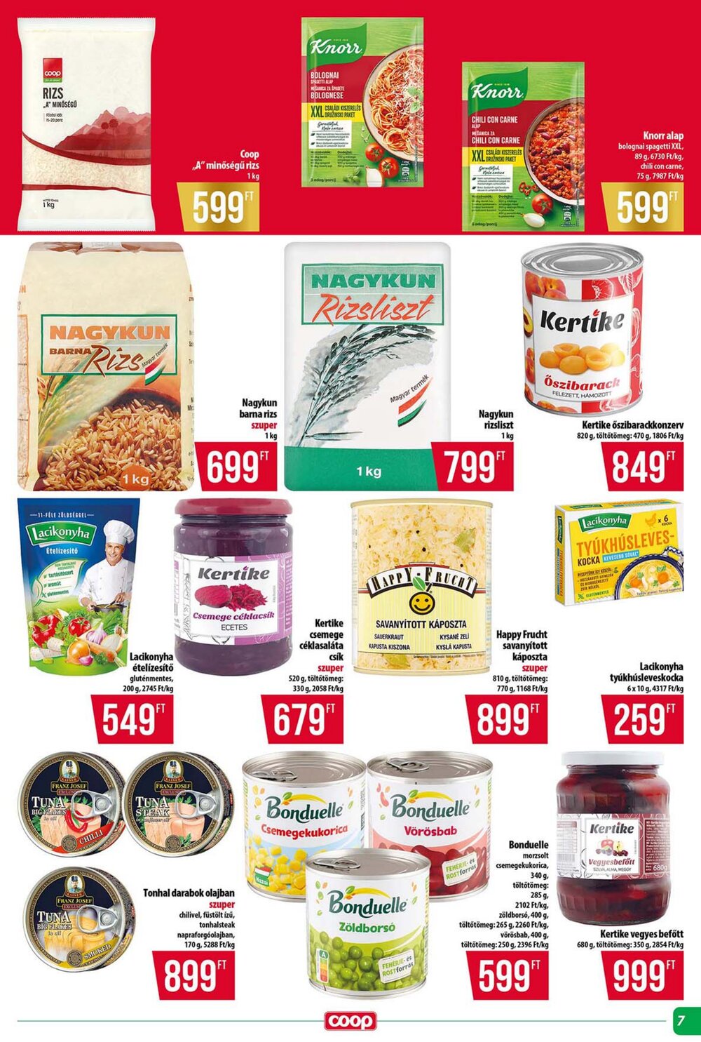 Coop akciós újság 2026.02.12-től - 7. oldal.