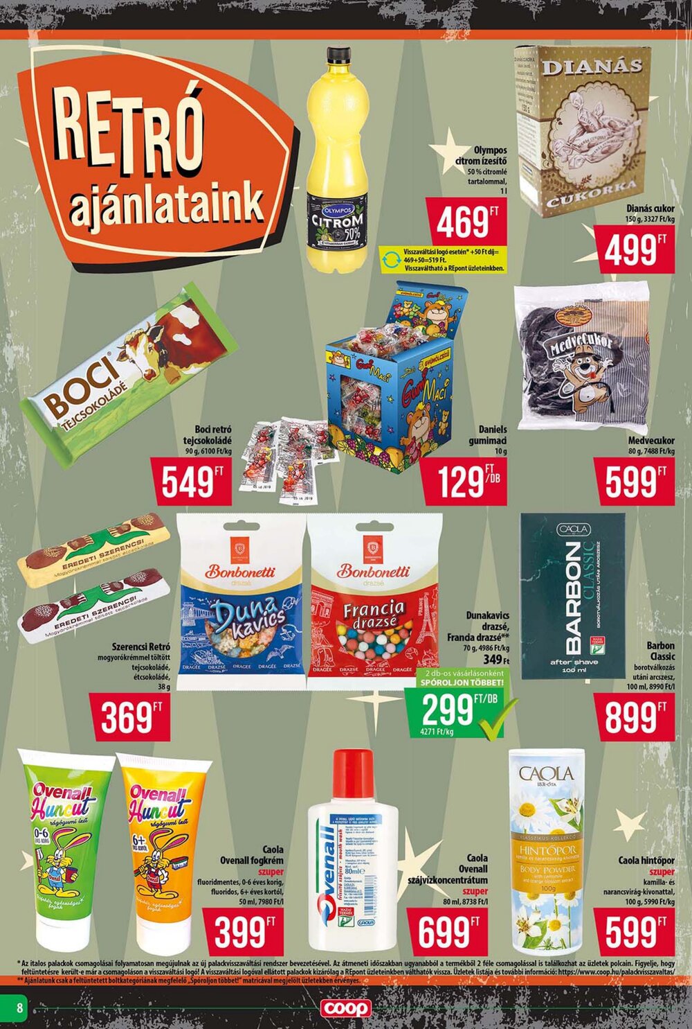 Coop akciós újság 2026.02.12-től - 8. oldal.