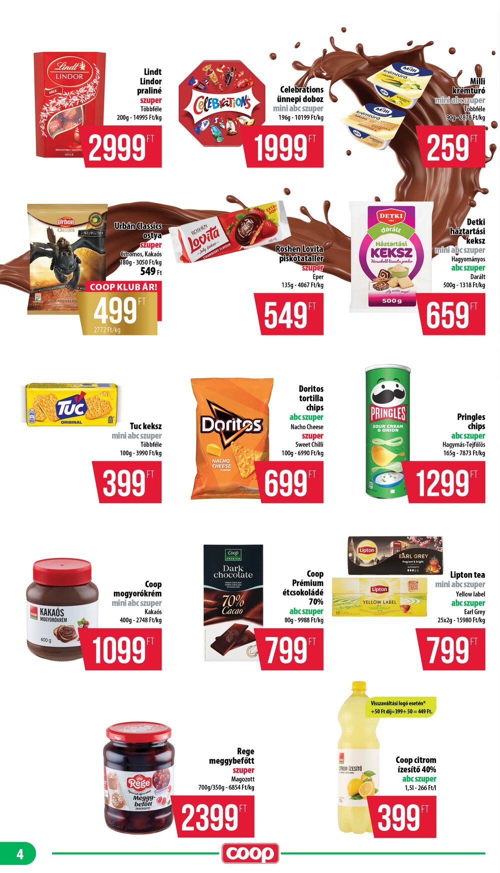 Coop akciós újság 2026.02.12-től - 4. oldal.