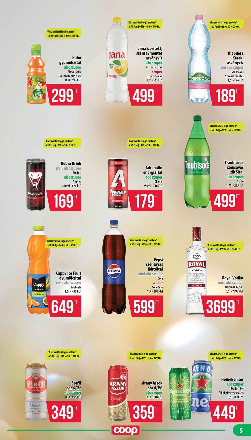 Coop akciós újság 2026.02.12-től - 5. oldal.
