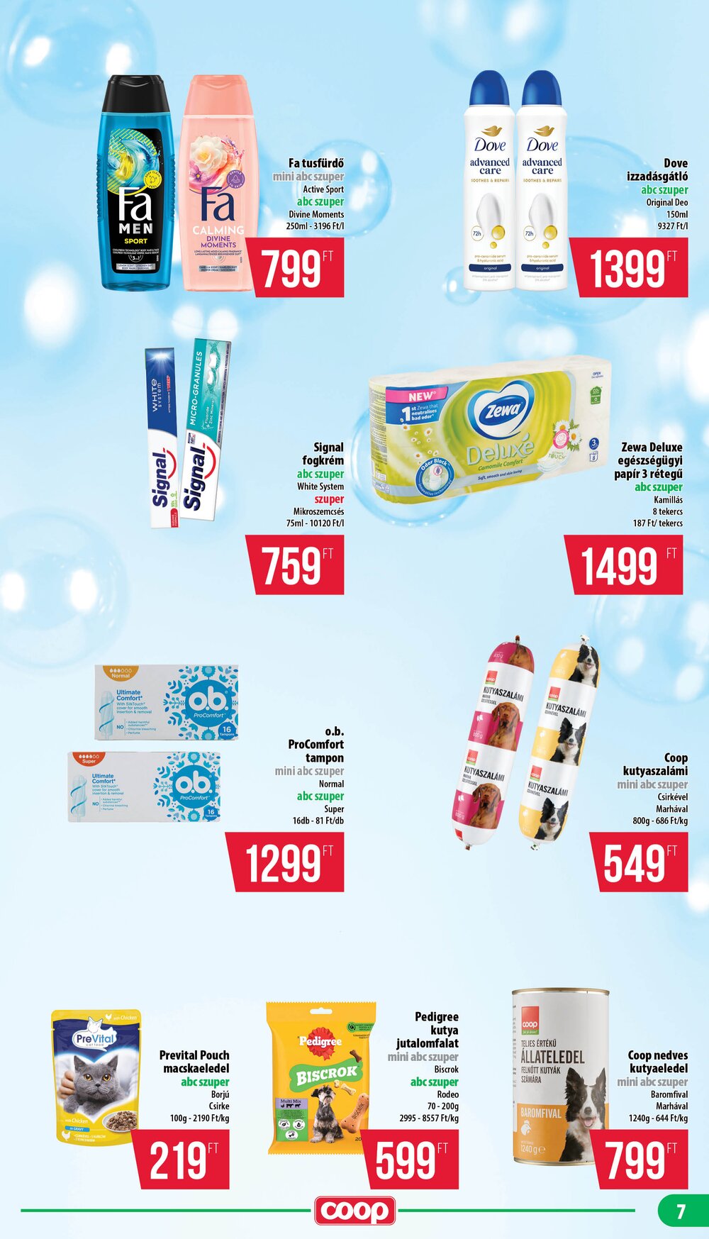 Coop akciós újság 2026.02.12-től - 7. oldal.