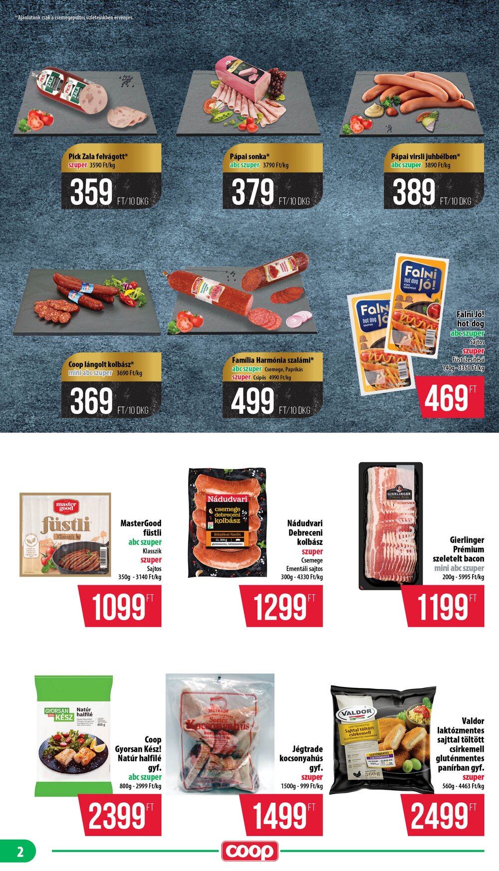 Coop akciós újság 2026.02.12-től - 2. oldal.