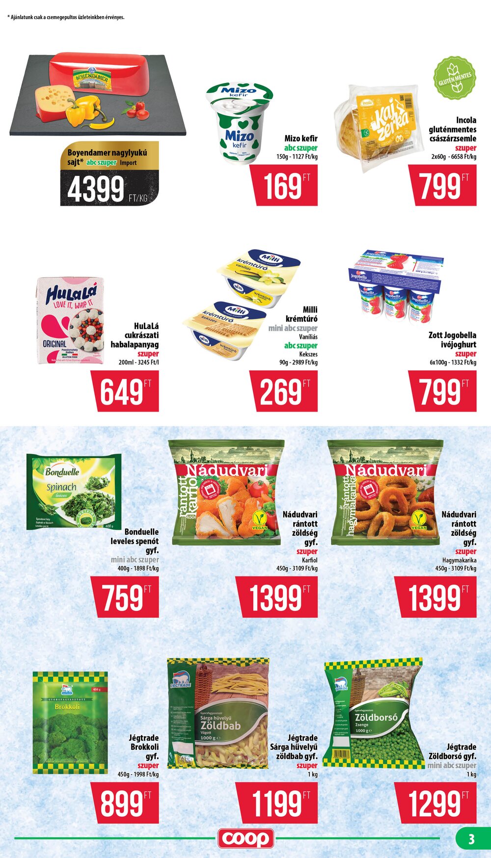 Coop akciós újság 2026.02.12-től - 3. oldal.