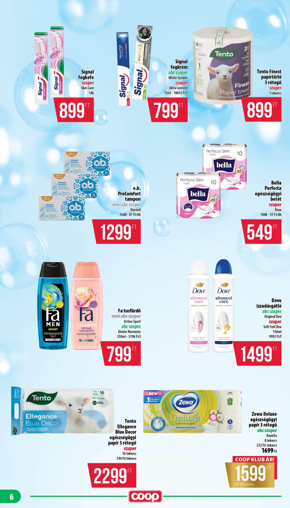 Coop akciós újság 2026.02.12-től - 6. oldal.
