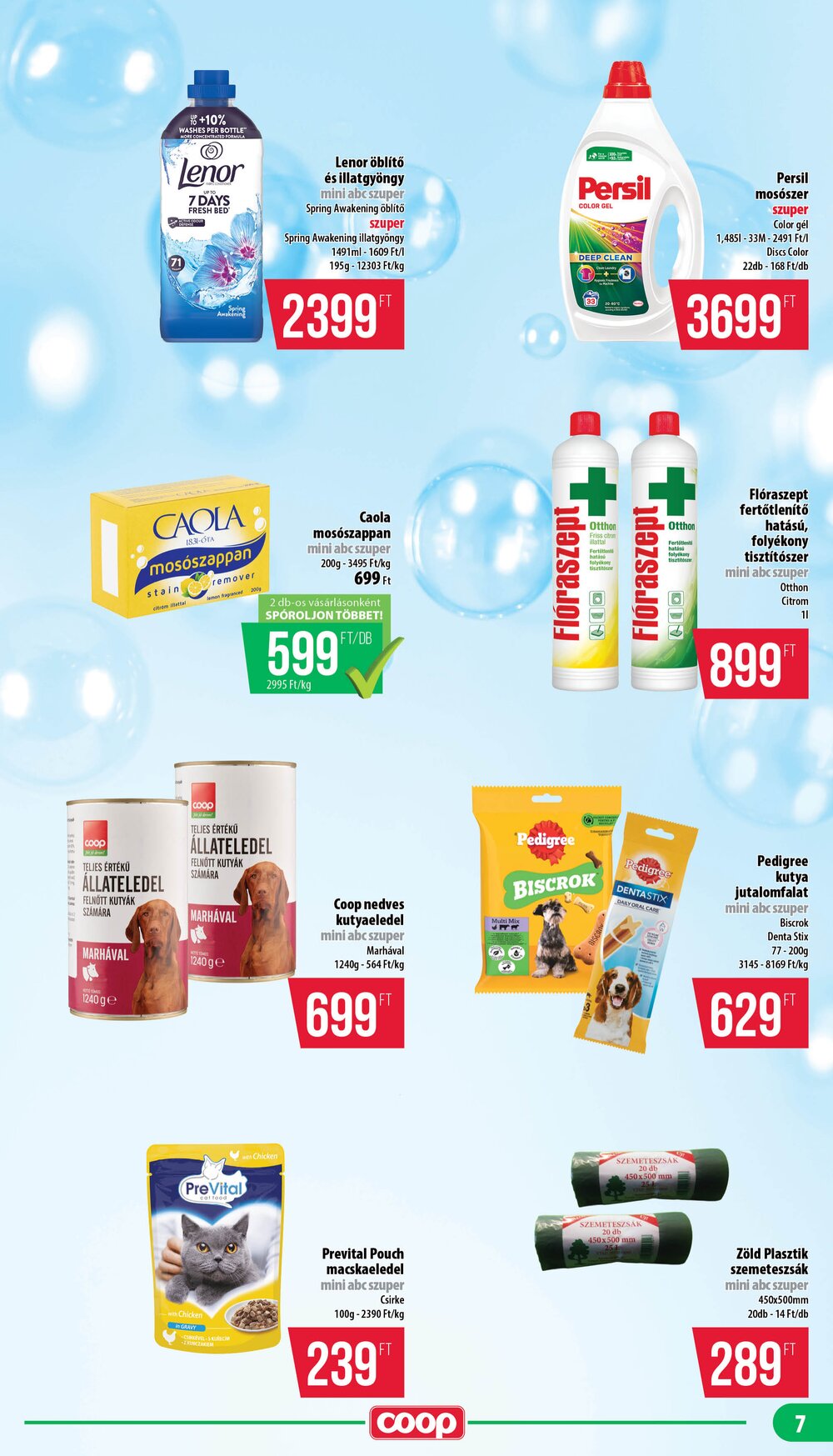 Coop akciós újság 2026.02.12-től - 7. oldal.