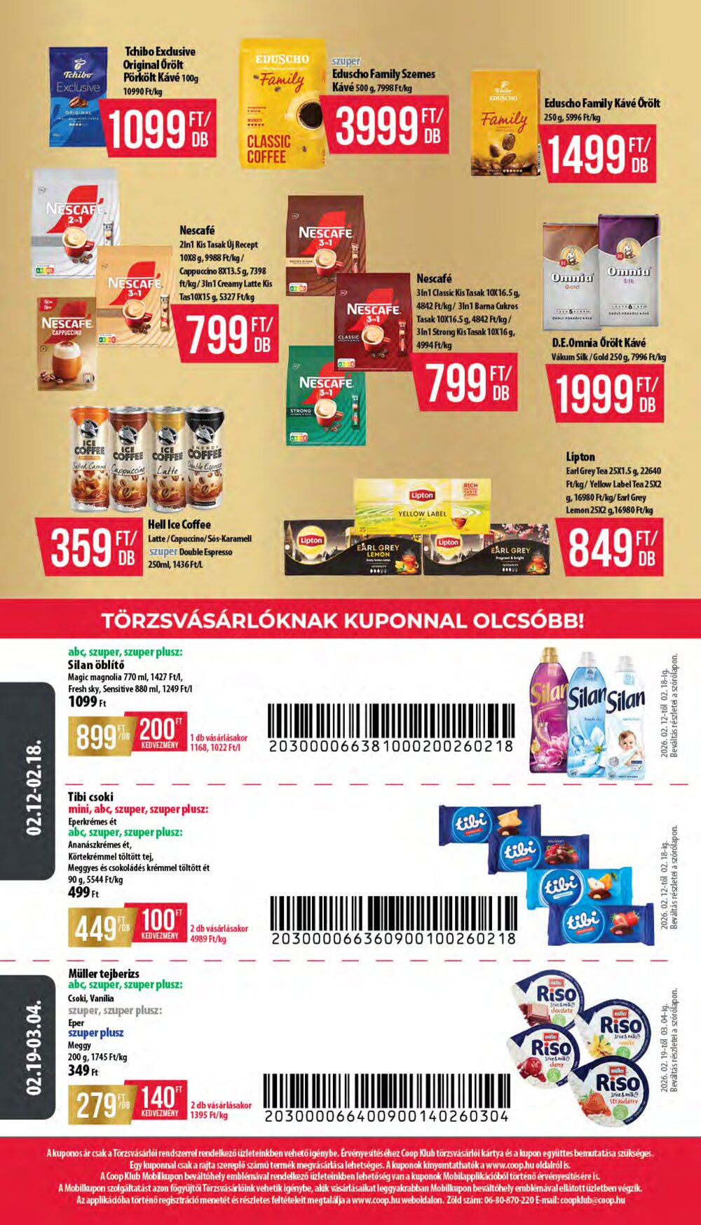 Coop akciós újság 2026.02.12-től - 12. oldal.