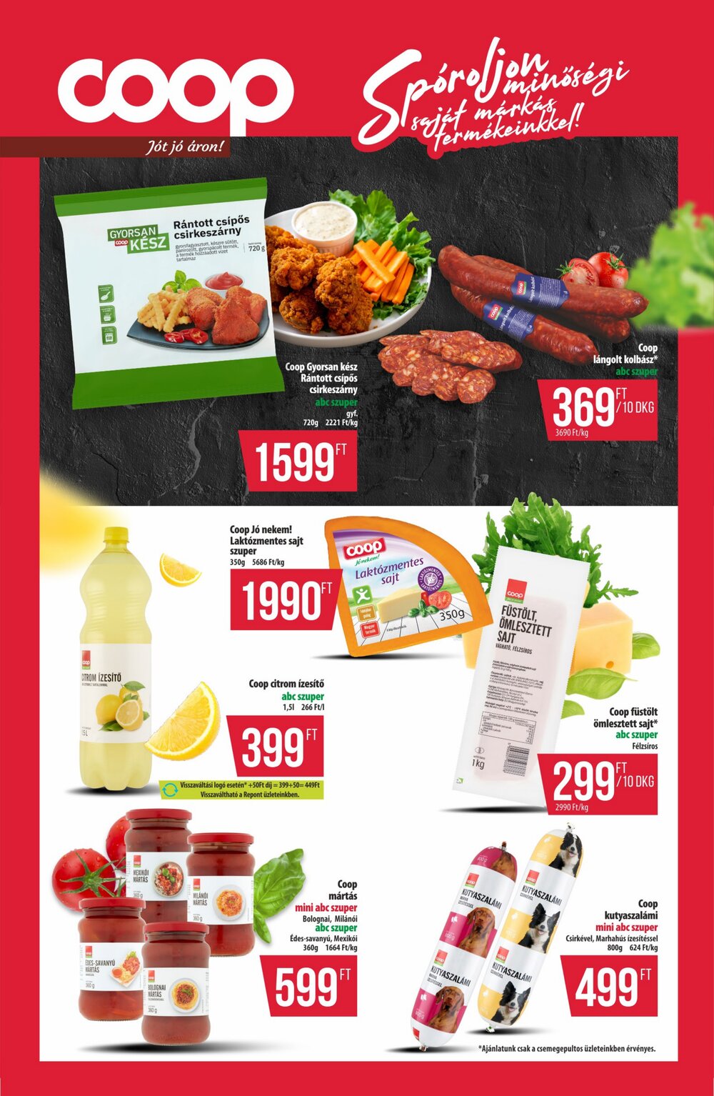 Coop akciós újság 2026.02.12-től - 2. oldal.