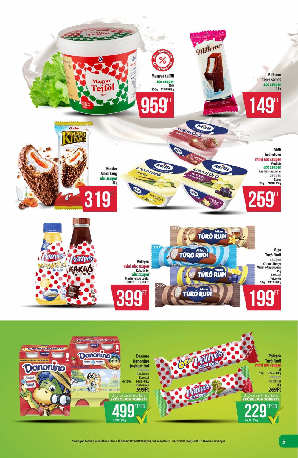 Coop akciós újság 2026.02.12-től - 5. oldal.