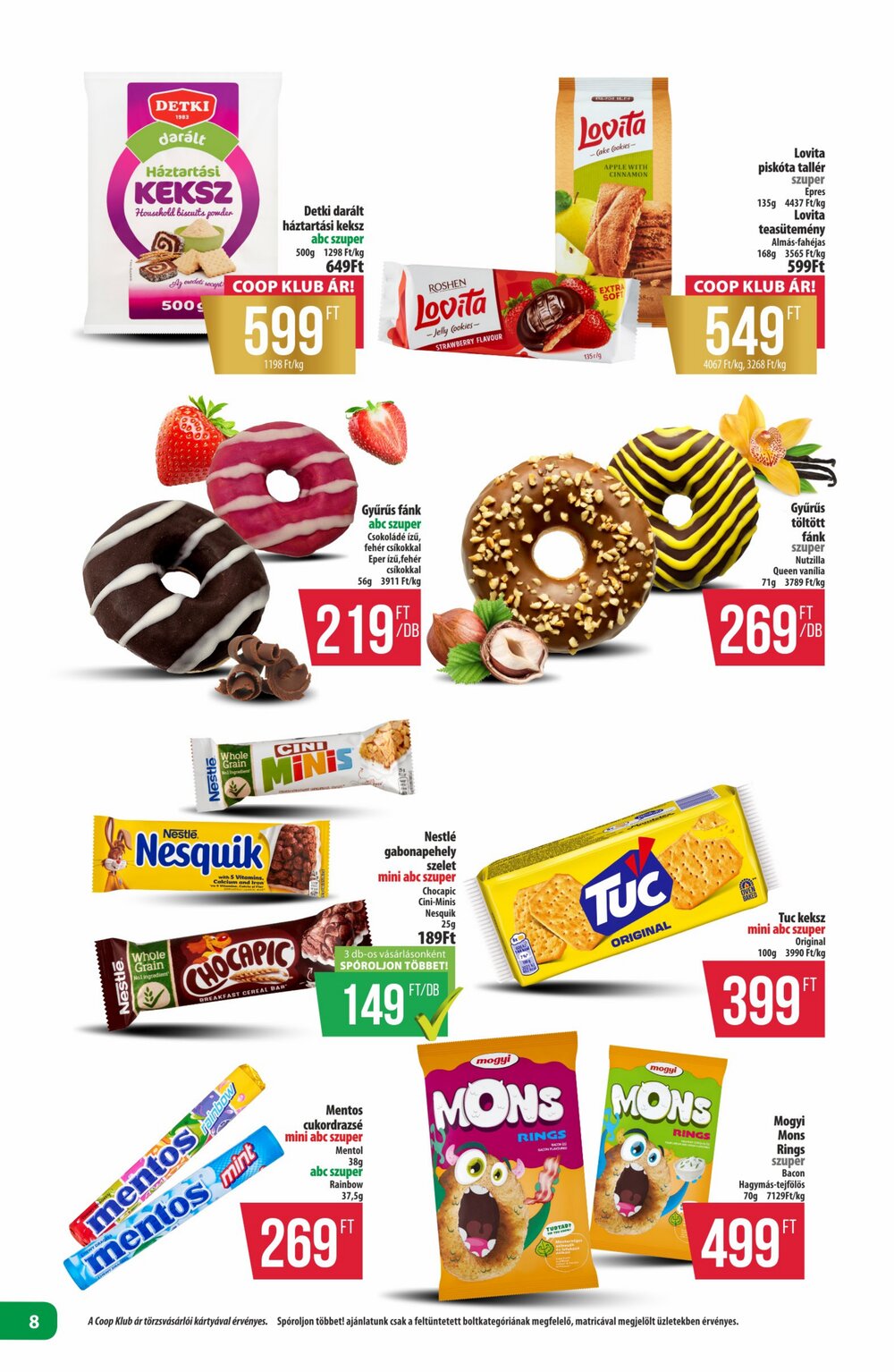 Coop akciós újság 2026.02.12-től - 8. oldal.