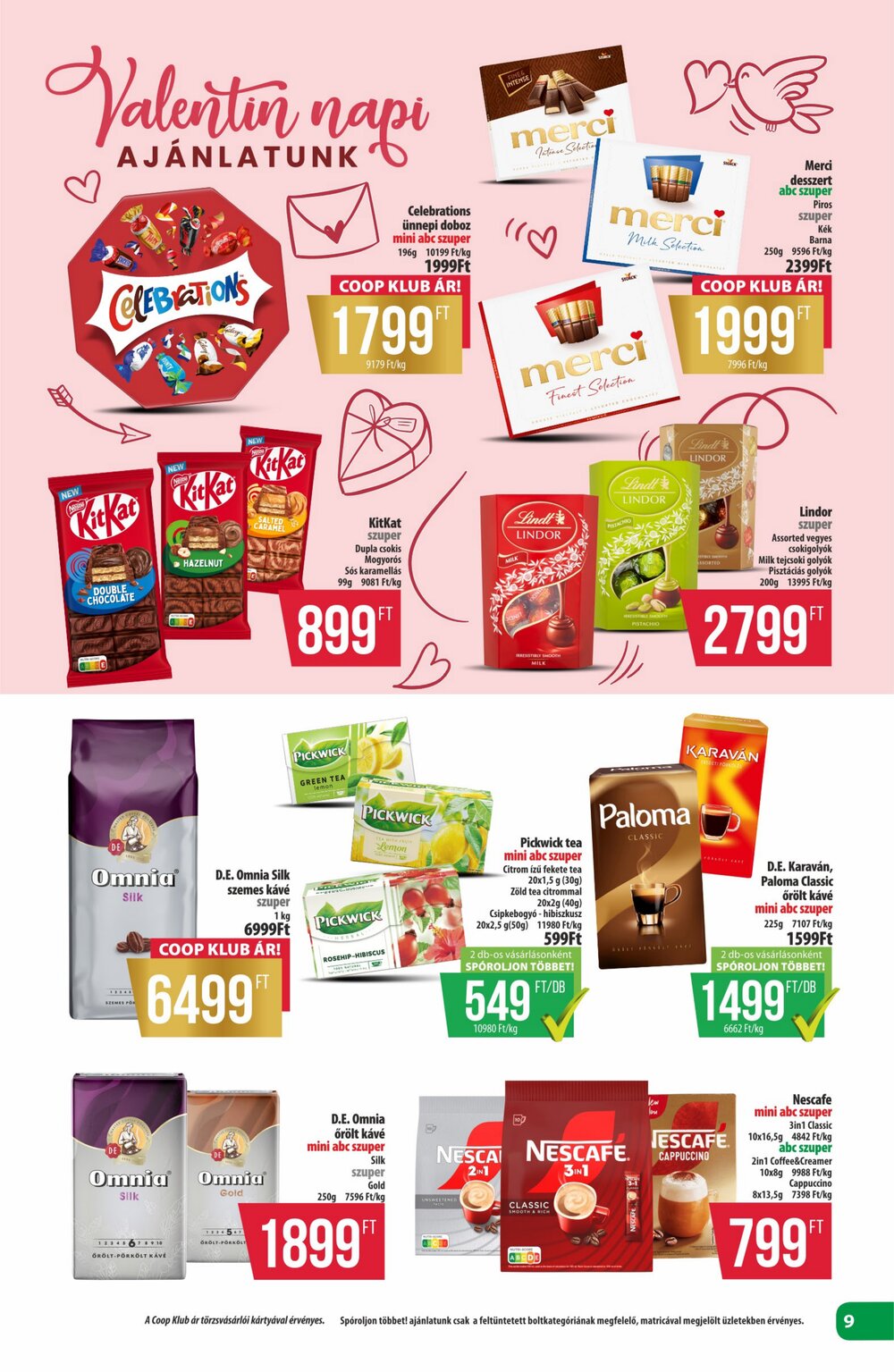 Coop akciós újság 2026.02.12-től - 9. oldal.