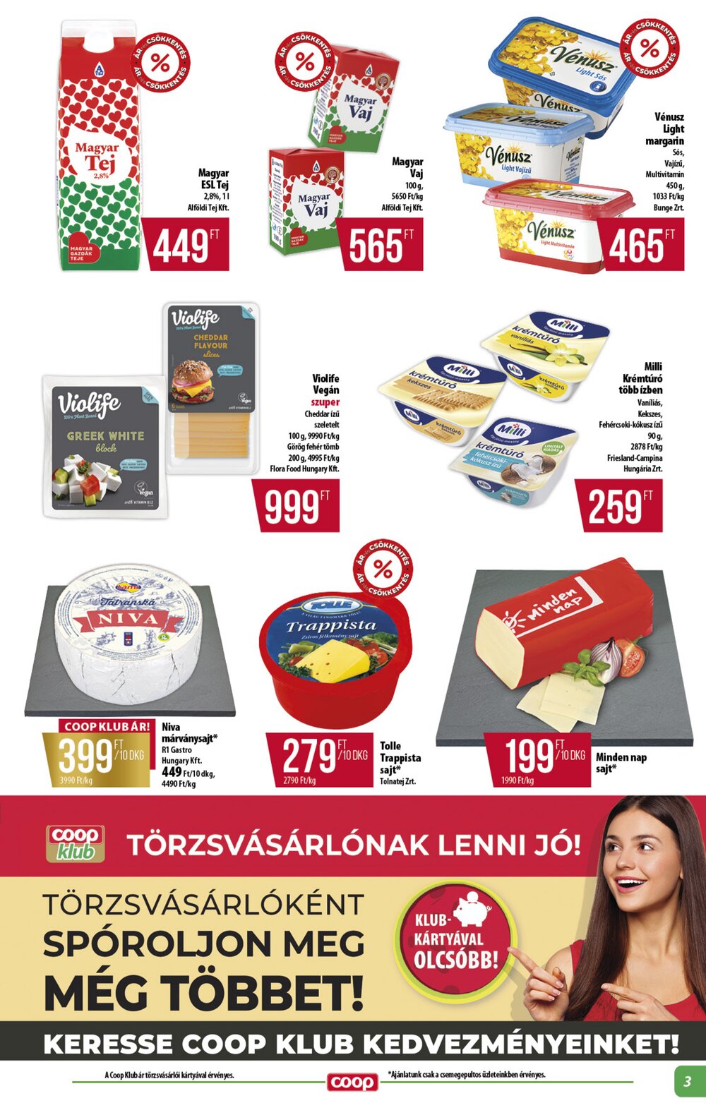 Coop akciós újság 2026.02.12-től - 3. oldal.