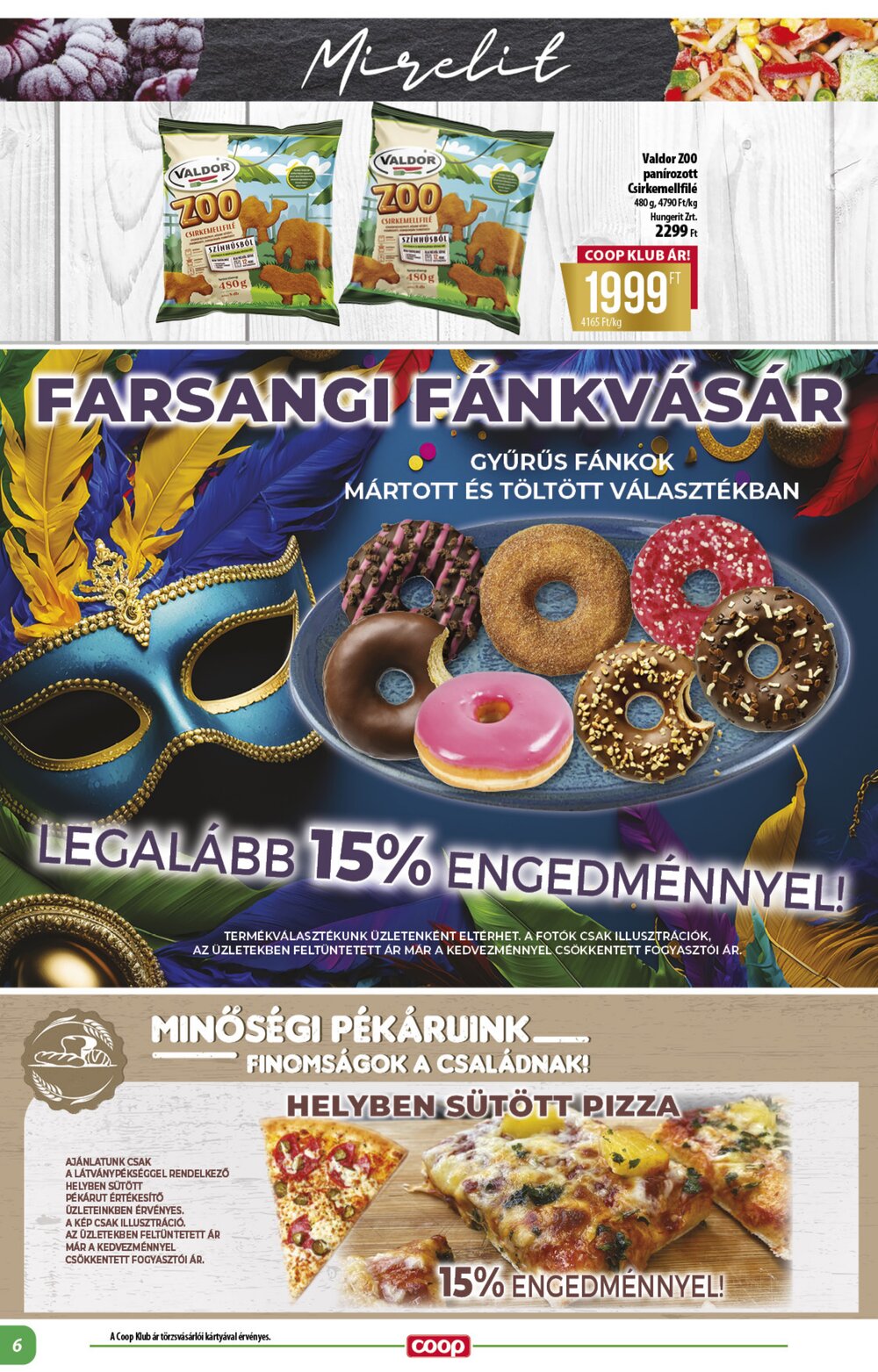 Coop akciós újság 2026.02.12-től - 6. oldal.