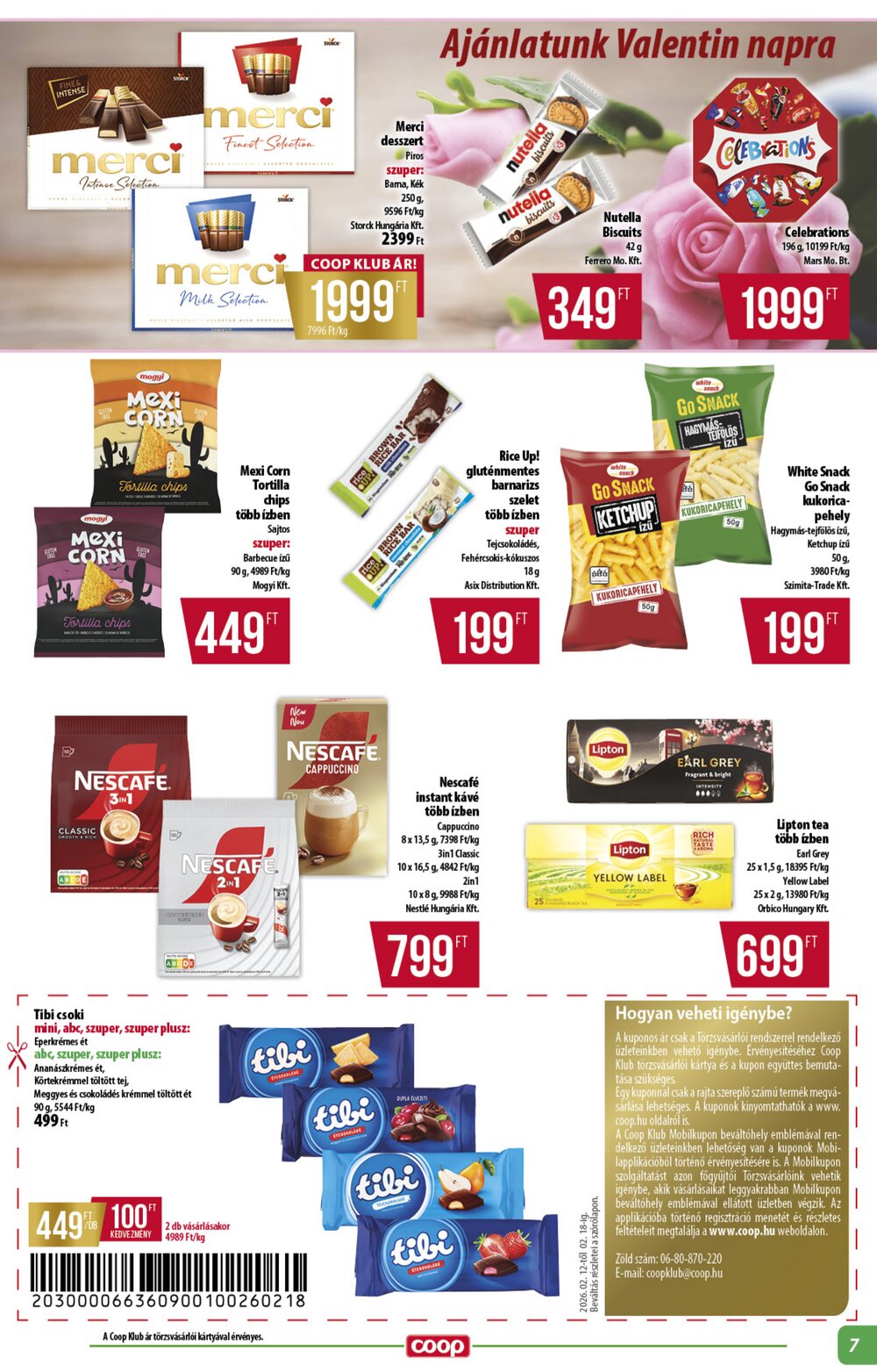 Coop akciós újság 2026.02.12-től - 7. oldal.