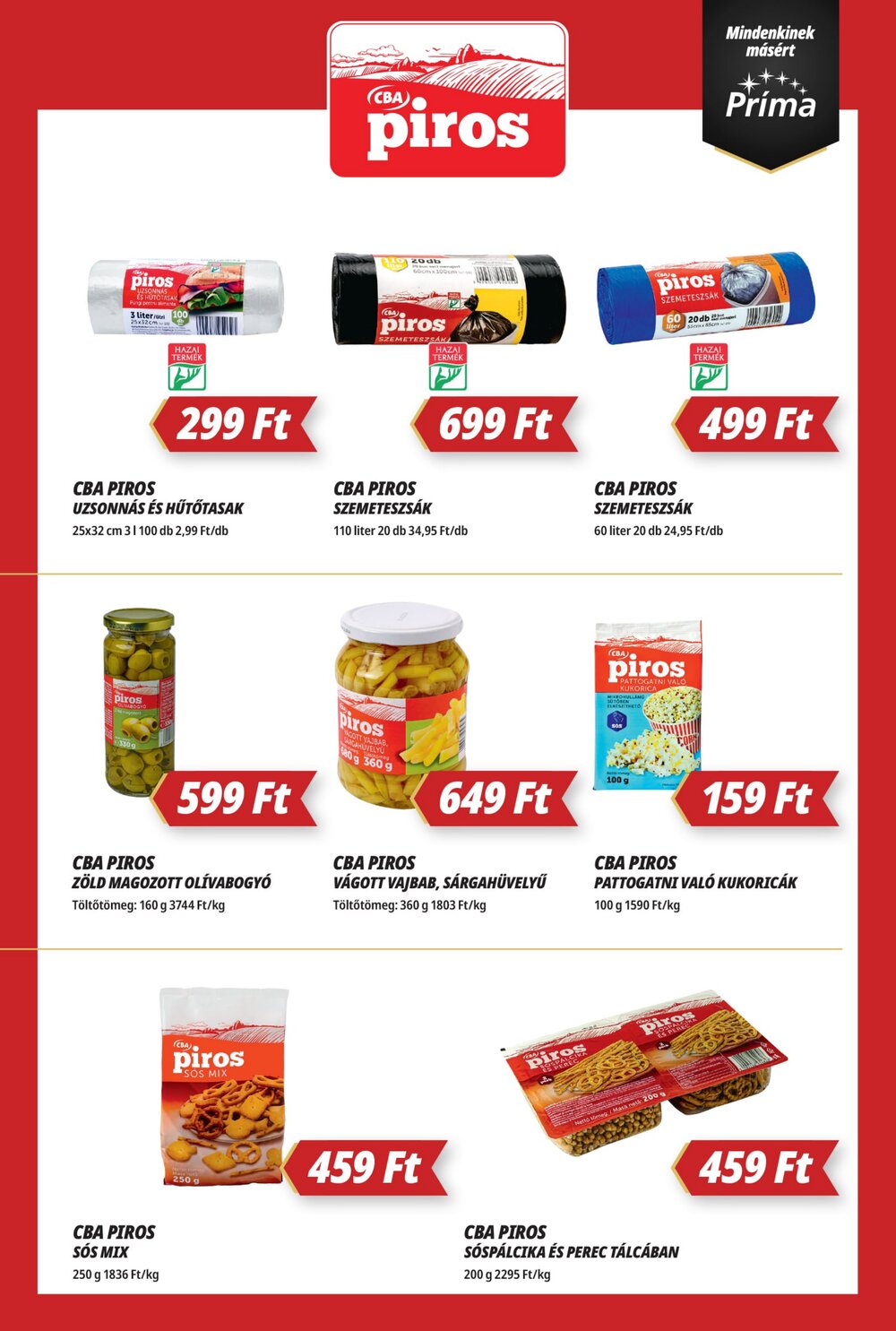 CBA akciós újság 2026.02.12-től - 4. oldal.