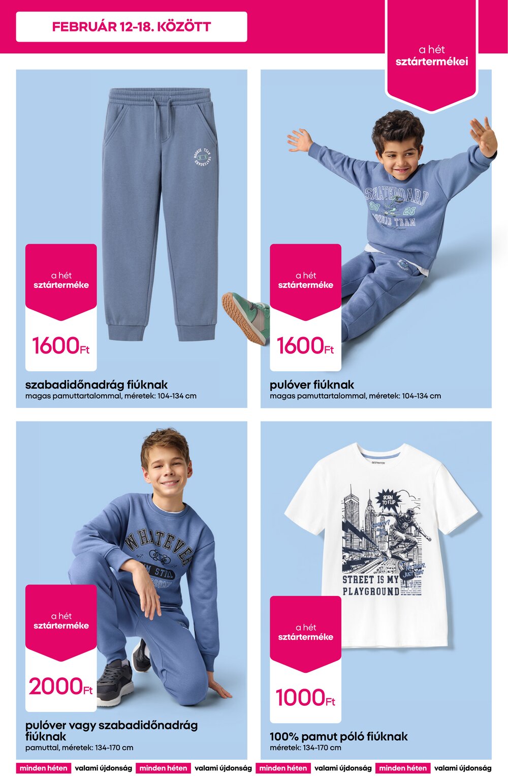 Pepco akciós újság 2026.02.12-től - 3. oldal.