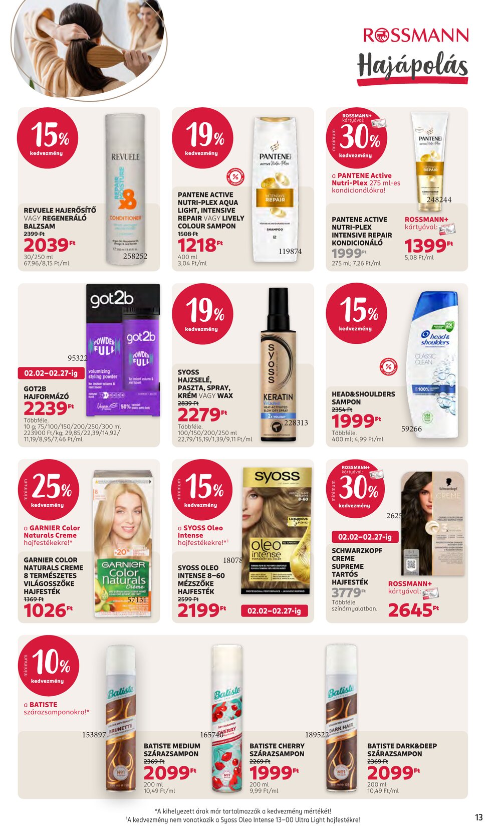 Rossmann akciós újság 2026.02.16-tól - 15. oldal.