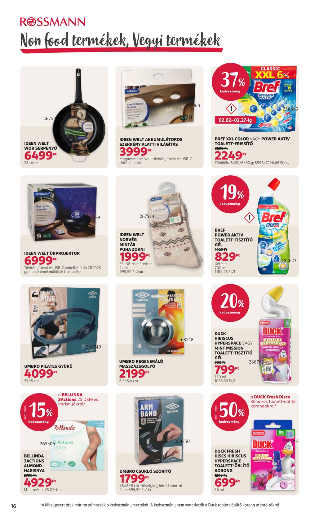 Rossmann akciós újság 2026.02.16-tól - 18. oldal.