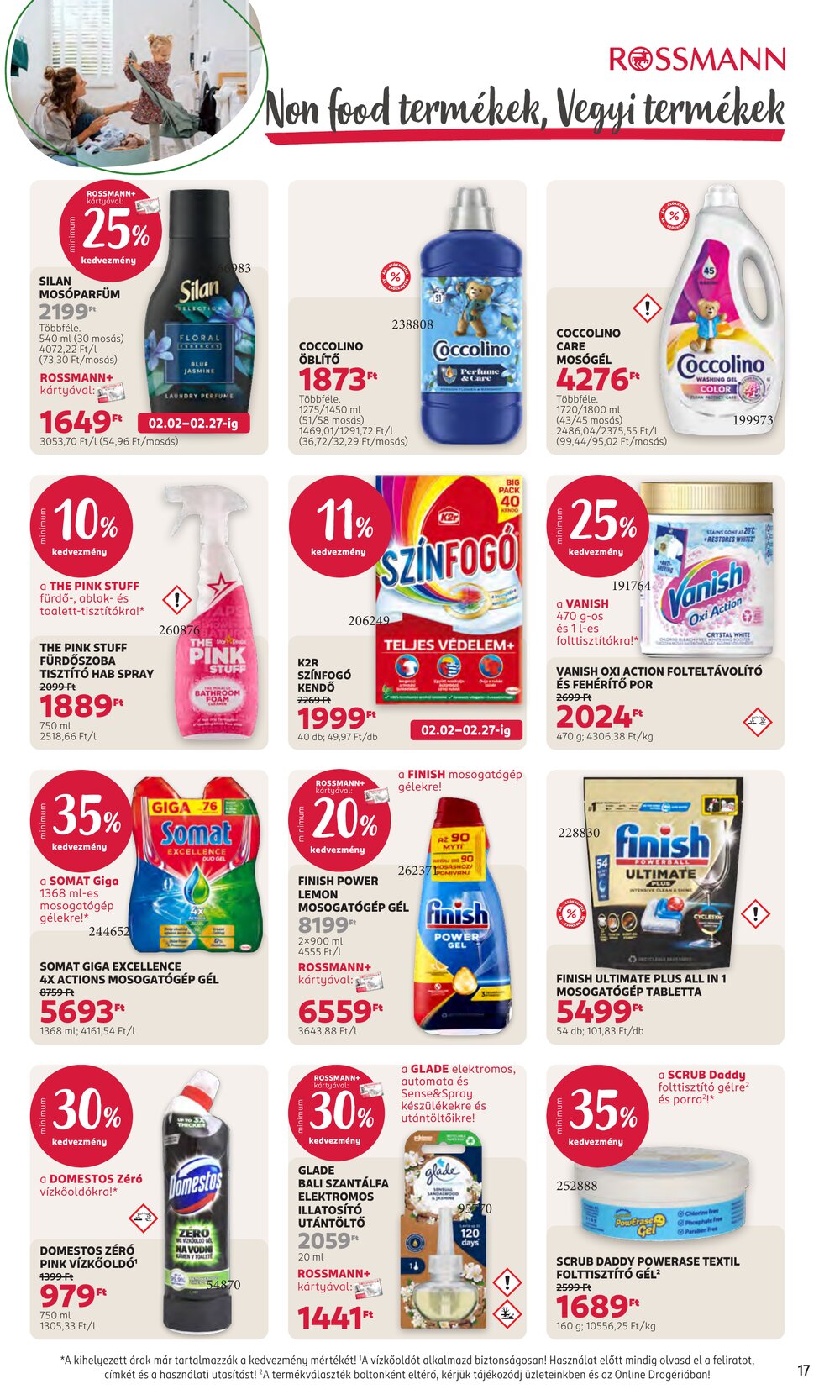 Rossmann akciós újság 2026.02.16-tól - 19. oldal.