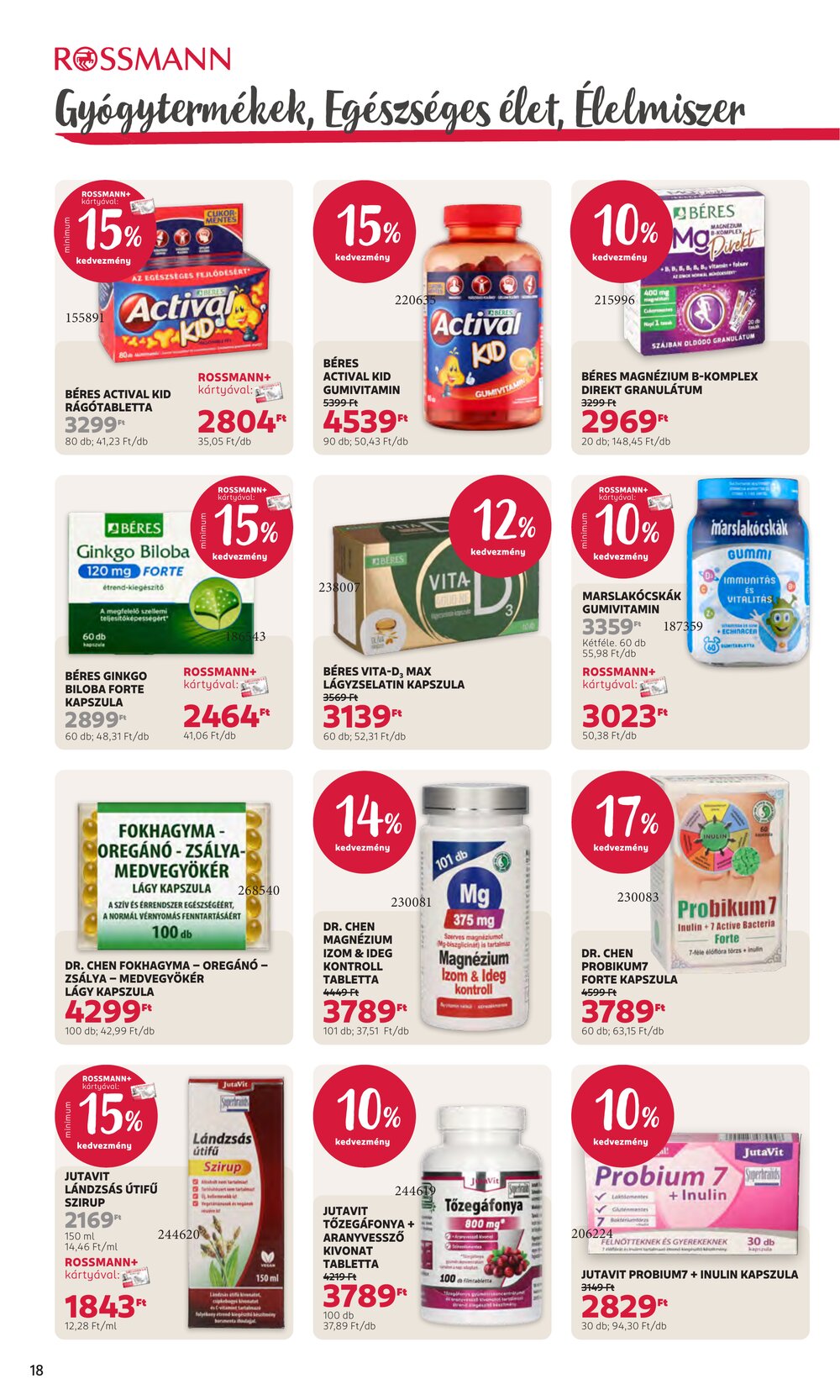 Rossmann akciós újság 2026.02.16-tól - 22. oldal.