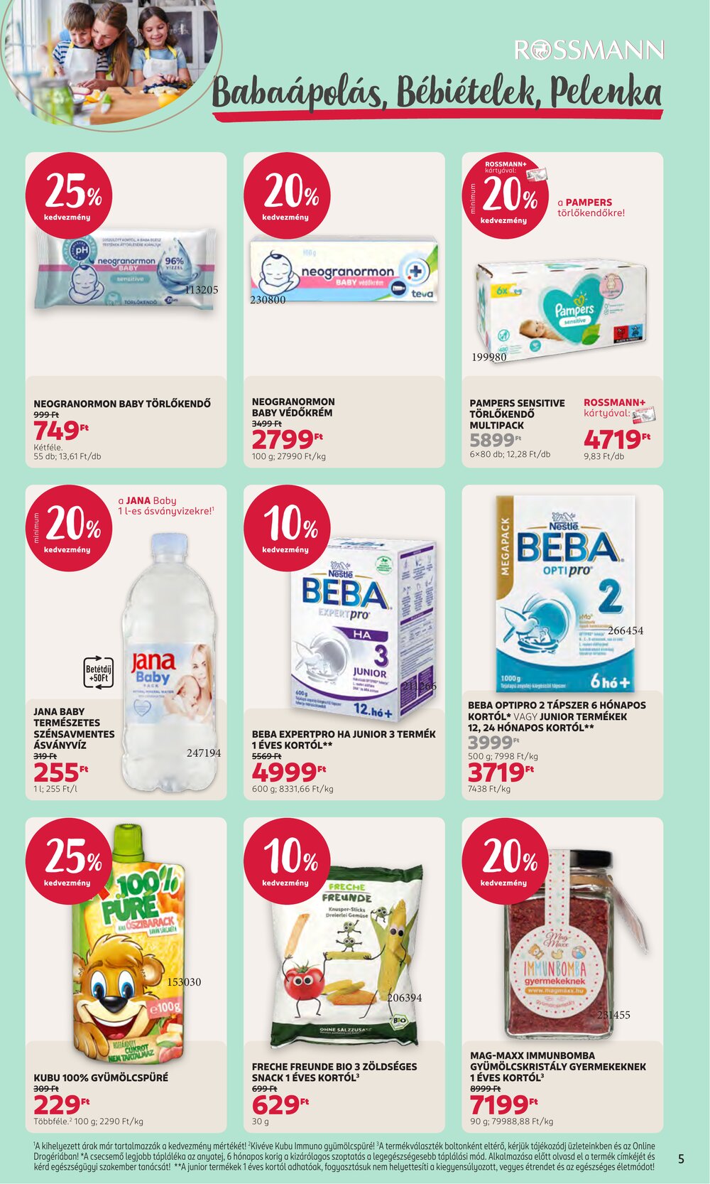 Rossmann akciós újság 2026.02.16-tól - 5. oldal.