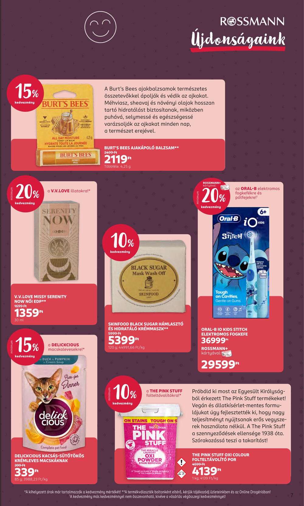 Rossmann akciós újság 2026.02.16-tól - 7. oldal.