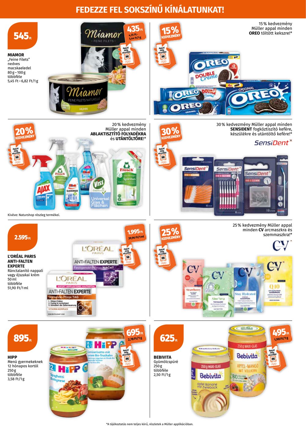 Müller drogéria akciós újság 2026.02.16-tól - 3. oldal.