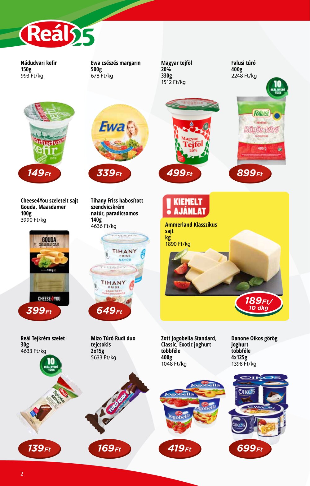 Reál akciós újság 2026.02.18-tól - 2. oldal.