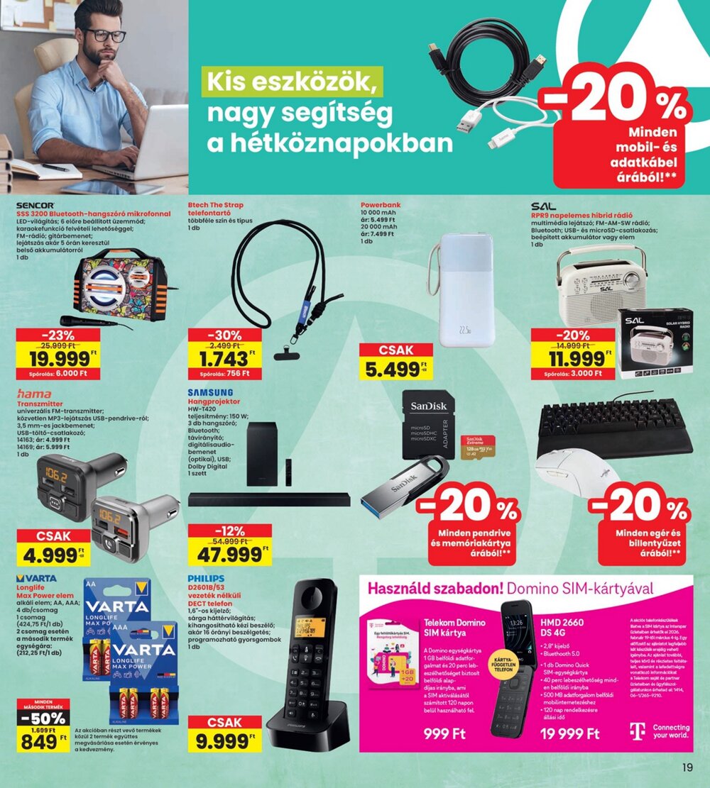 Interspar akciós újság 2026.02.19-től - 19. oldal.