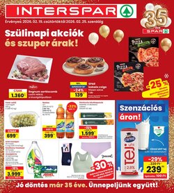 Interspar akciós újság 2026.02.19-től