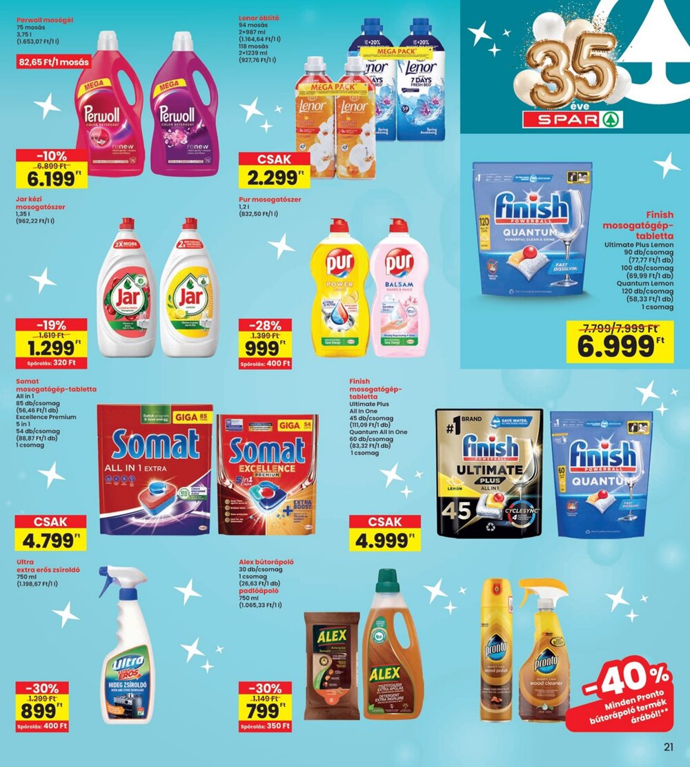 Interspar akciós újság 2026.02.19-től - 21. oldal.
