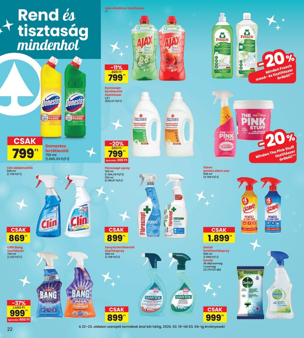 Interspar akciós újság 2026.02.19-től - 22. oldal.