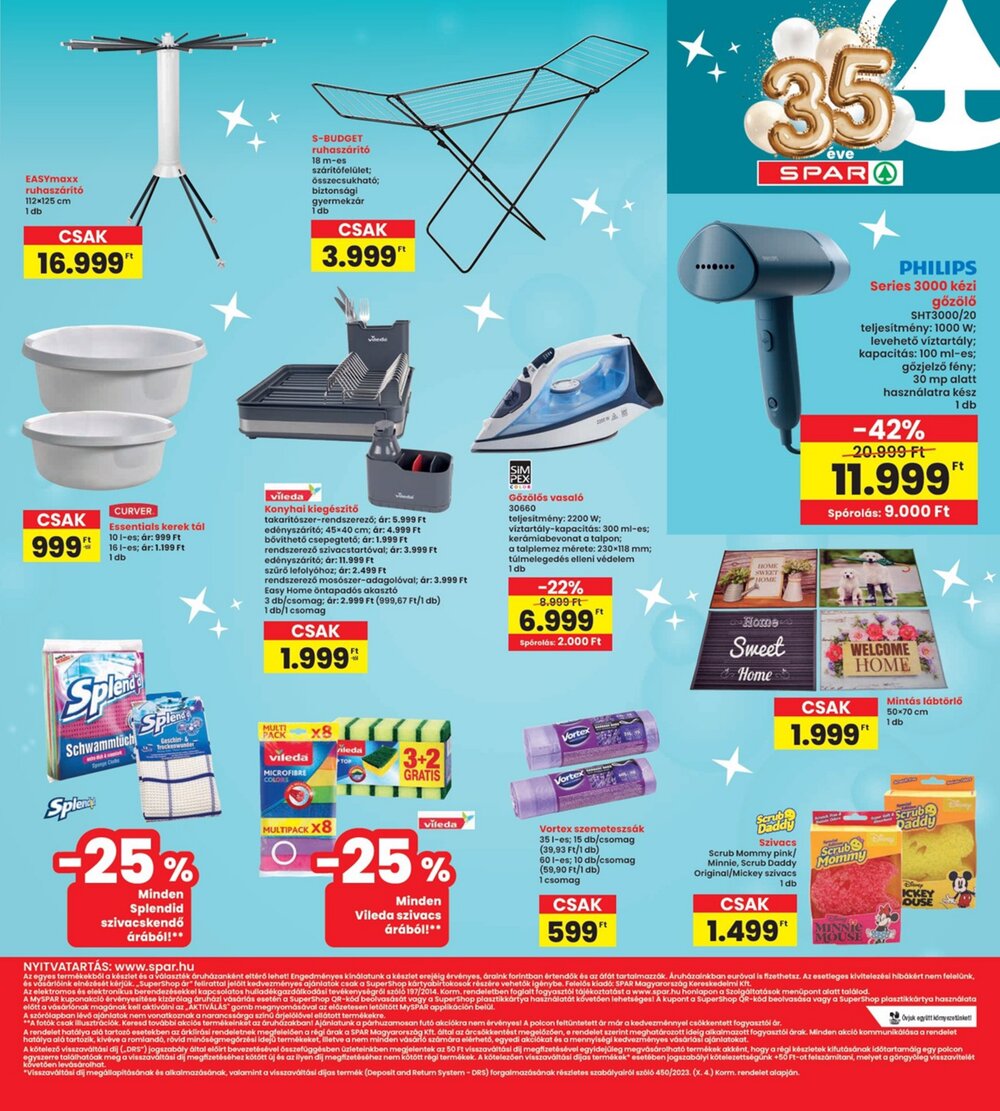 Interspar akciós újság 2026.02.19-től - 25. oldal.