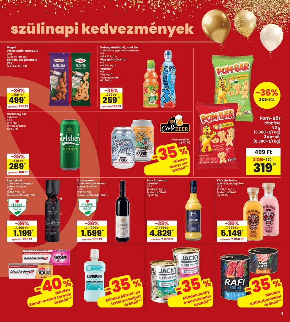 Interspar akciós újság 2026.02.19-től - 3. oldal.