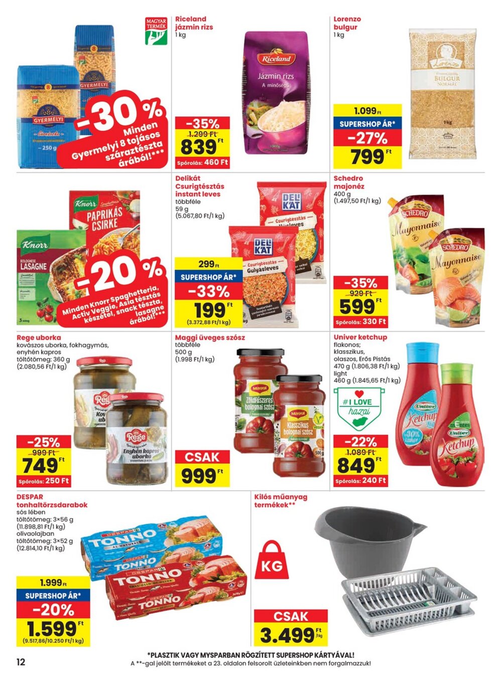 Spar akciós újság 2026.02.19-től - 12. oldal.