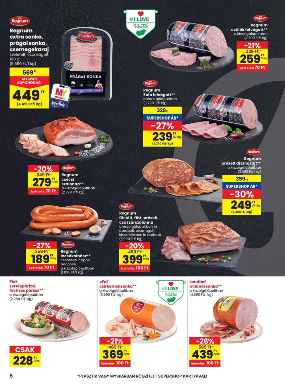 Spar akciós újság 2026.02.19-től - 6. oldal.