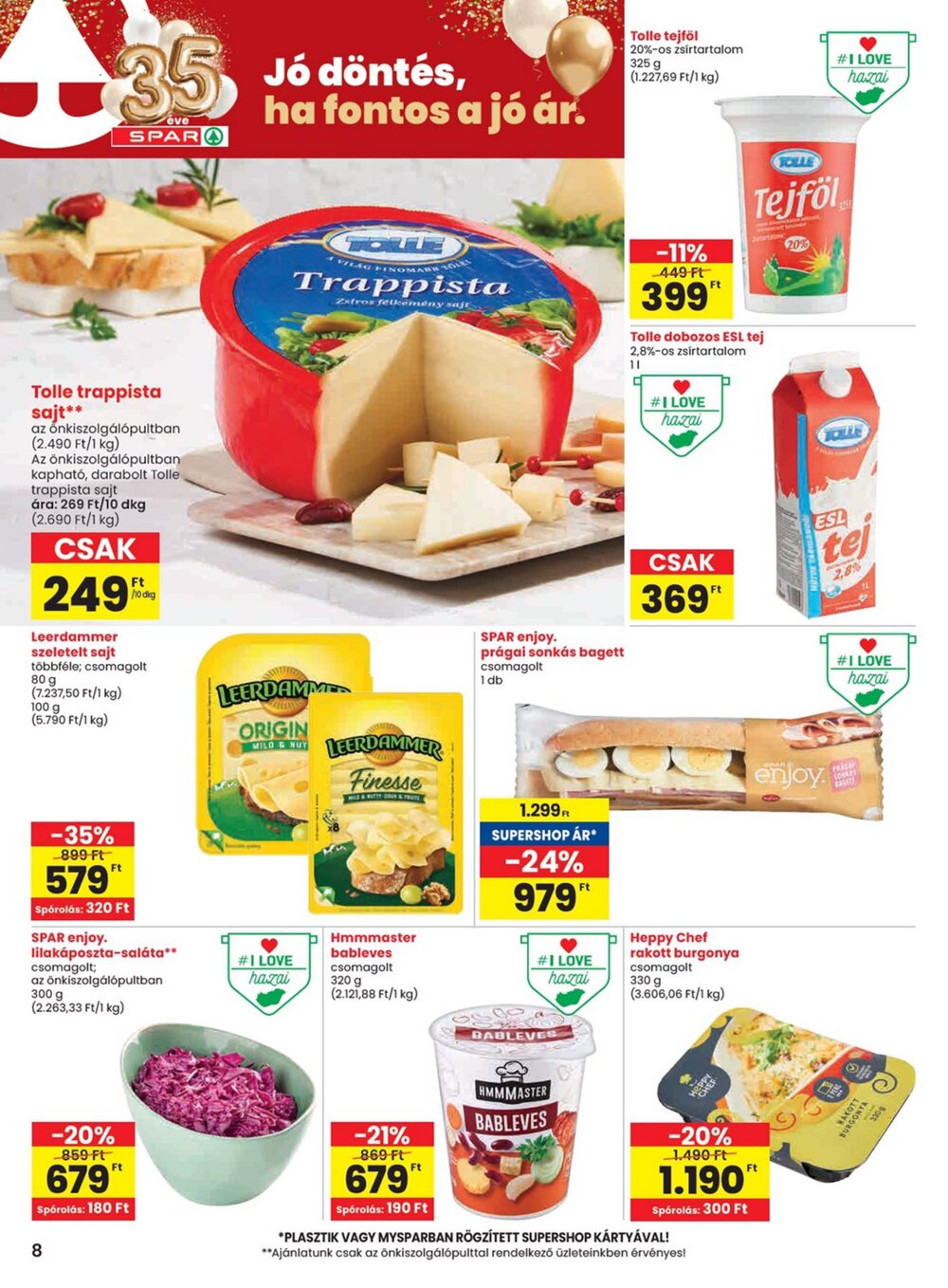 Spar akciós újság 2026.02.19-től - 8. oldal.