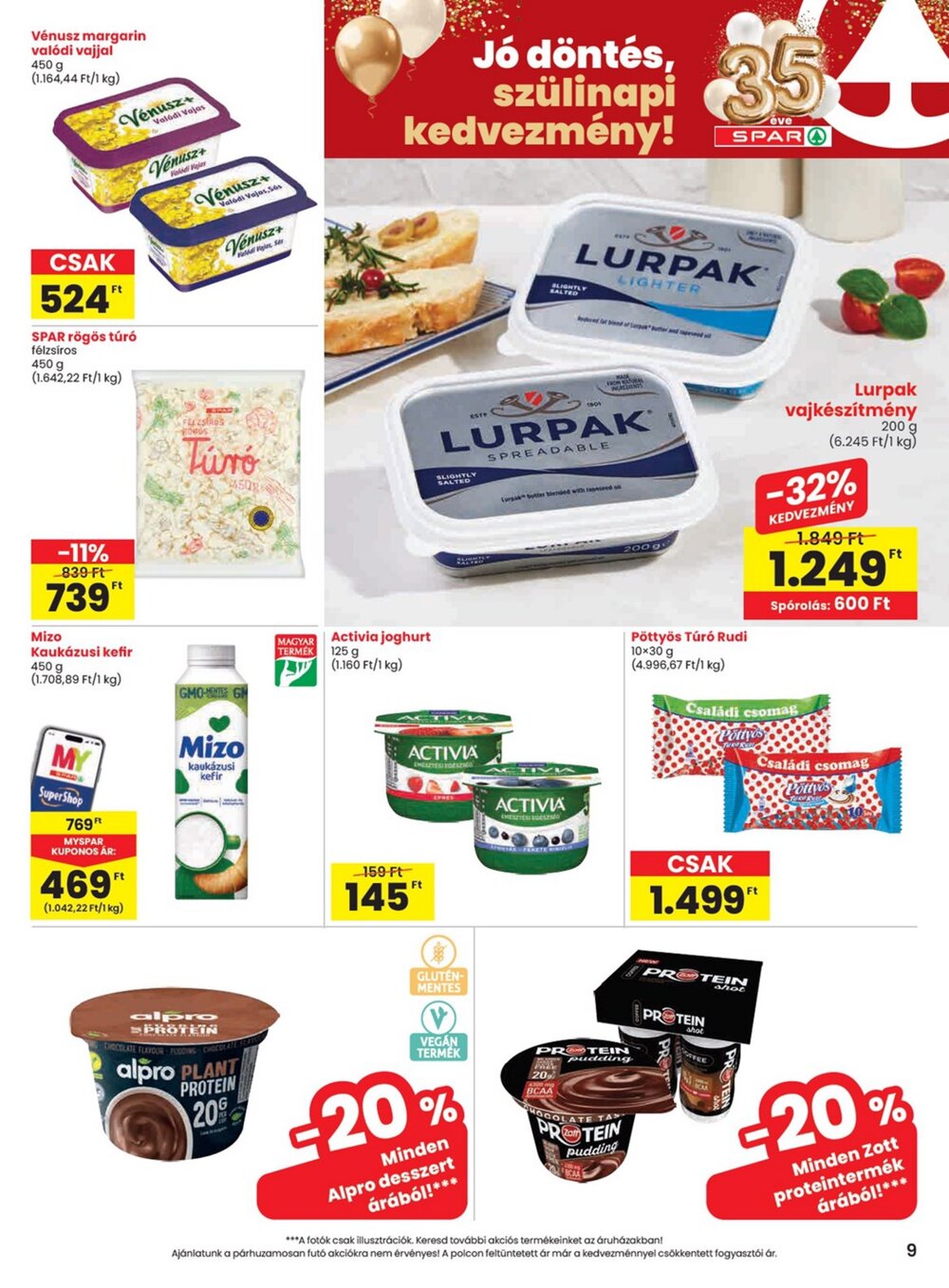 Spar akciós újság 2026.02.19-től - 9. oldal.