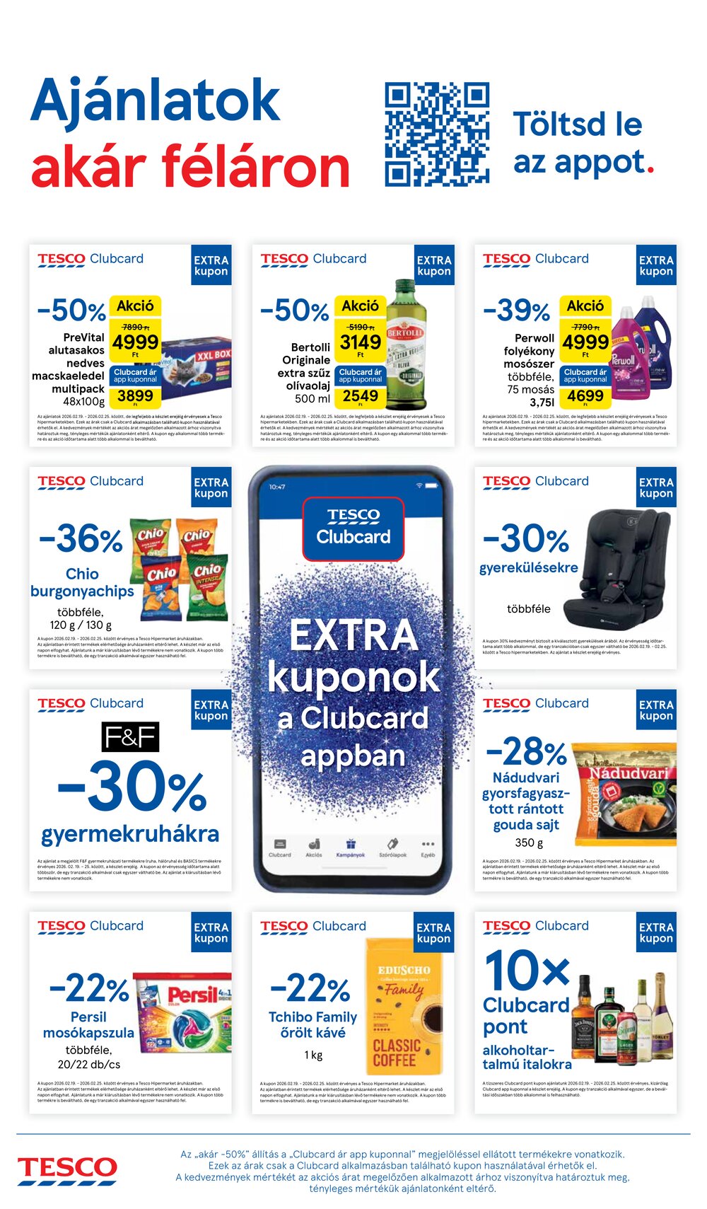 Tesco akciós újság 2026.02.19-től - 12. oldal.