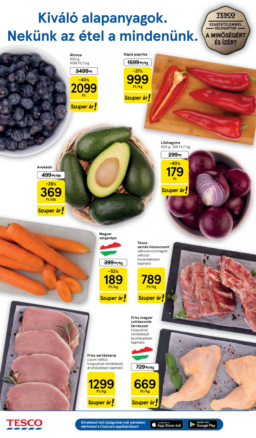 Tesco akciós újság 2026.02.19-től - 2. oldal.