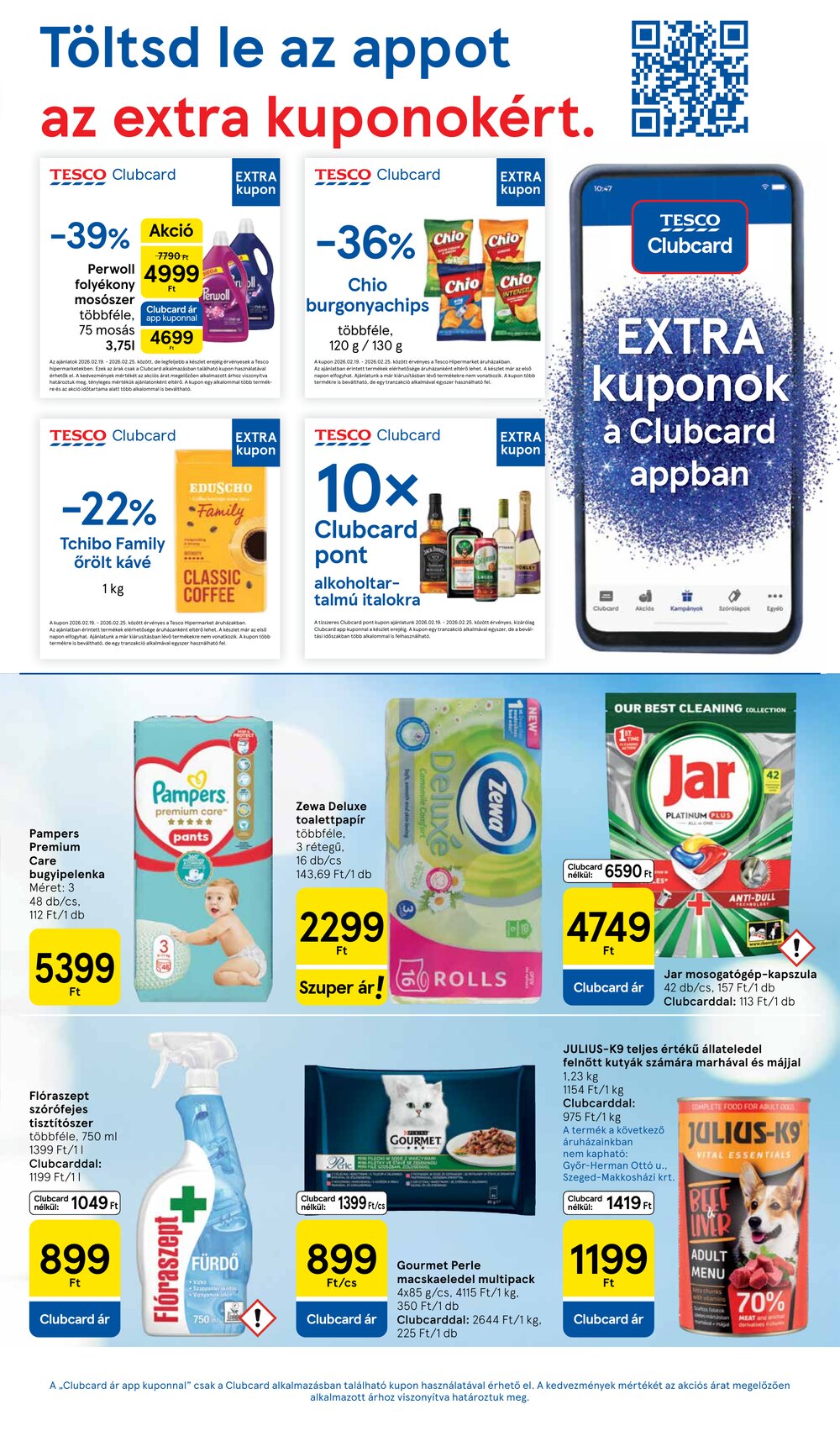 Tesco akciós újság 2026.02.19-től - 3. oldal.