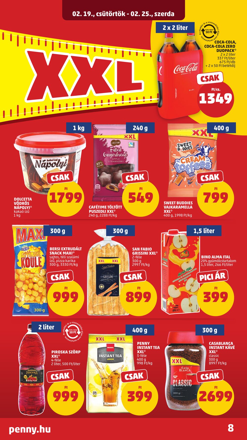 Penny Market akciós újság 2026.02.19-től - 12. oldal.