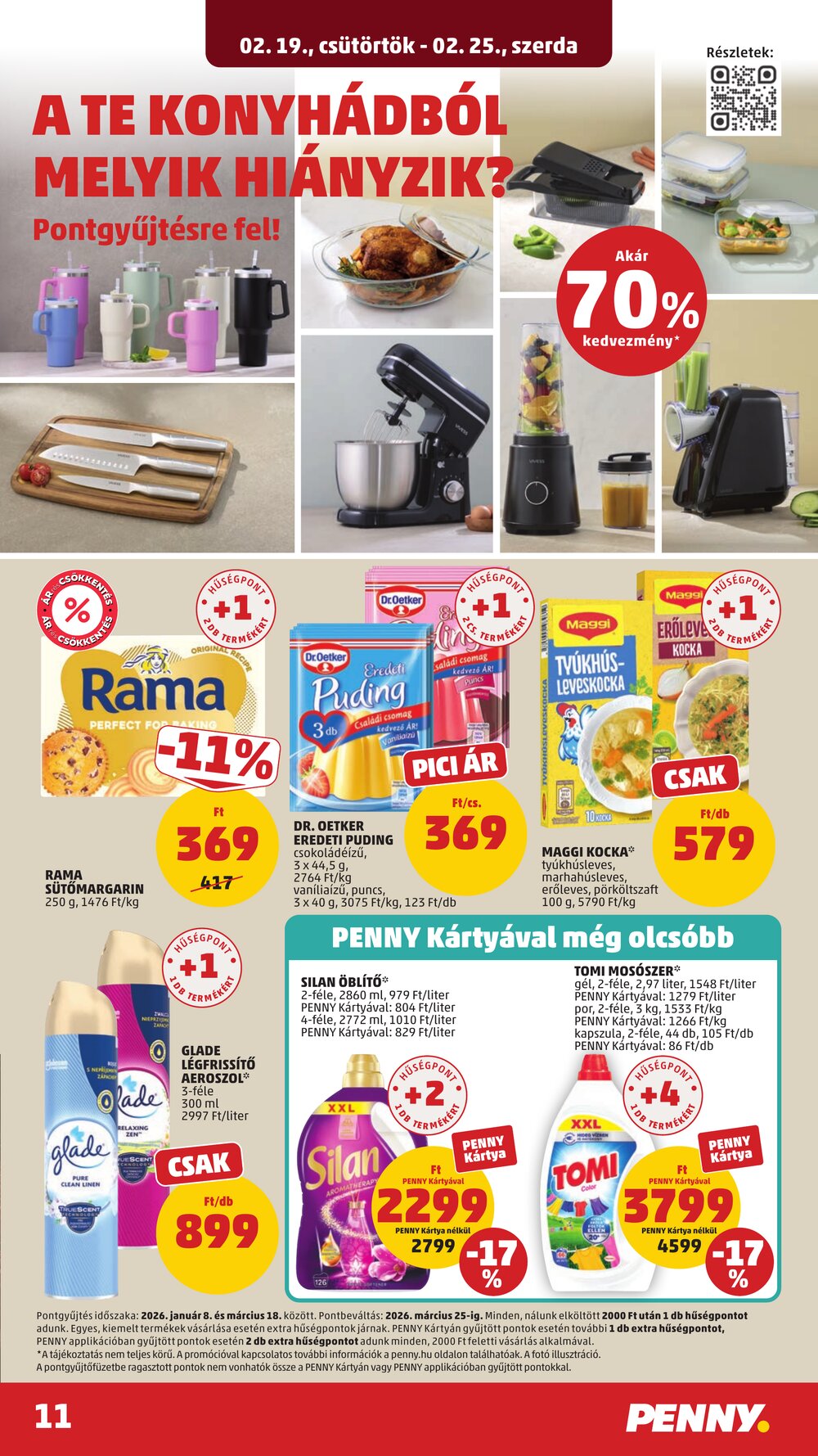 Penny Market akciós újság 2026.02.19-től - 15. oldal.