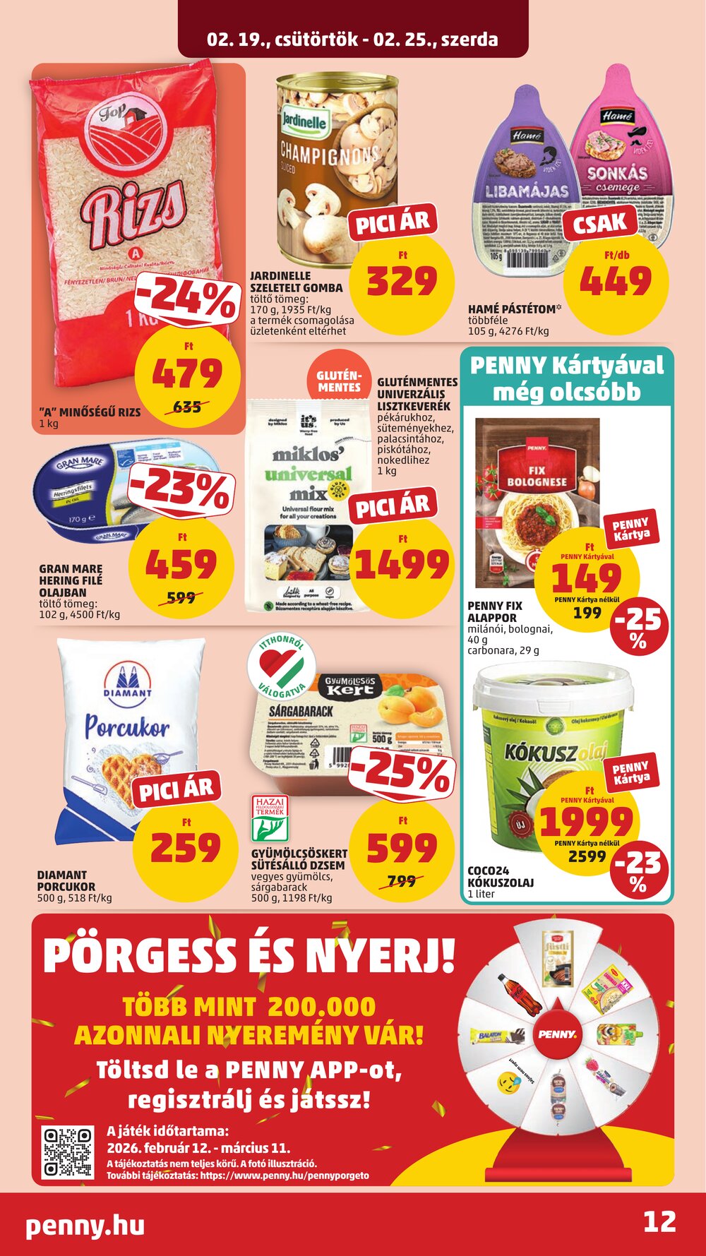 Penny Market akciós újság 2026.02.19-től - 16. oldal.