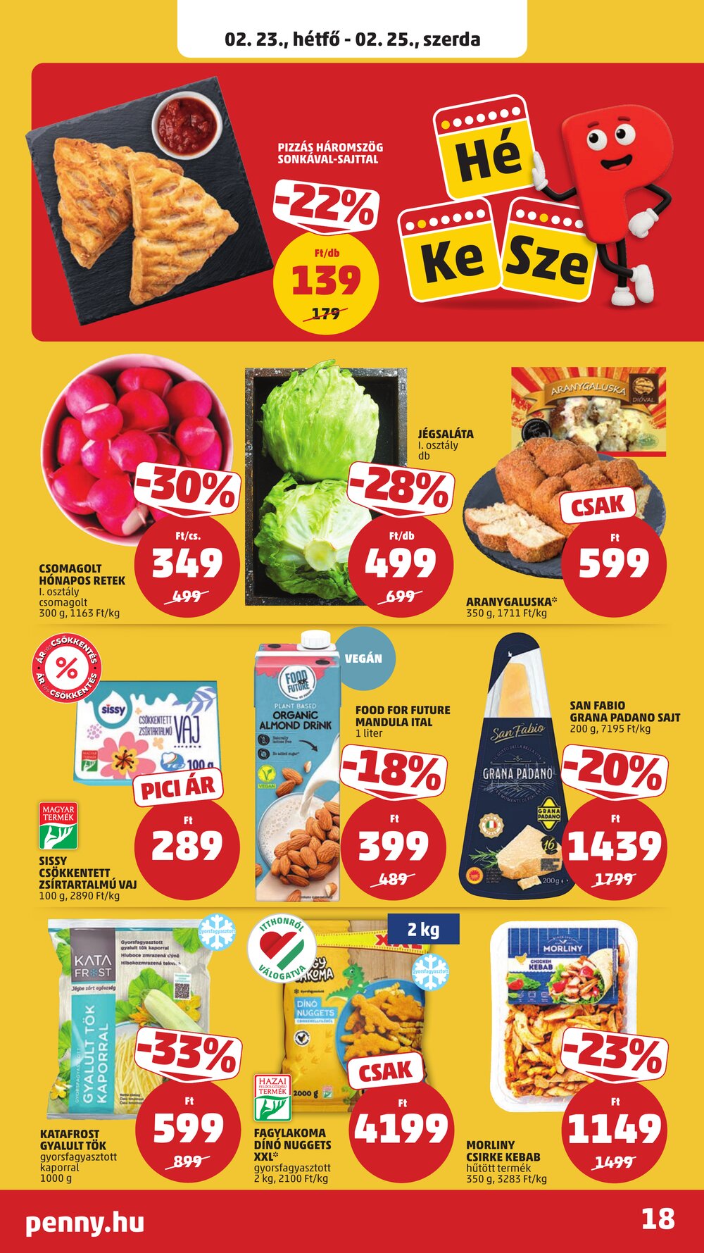 Penny Market akciós újság 2026.02.19-től - 22. oldal.